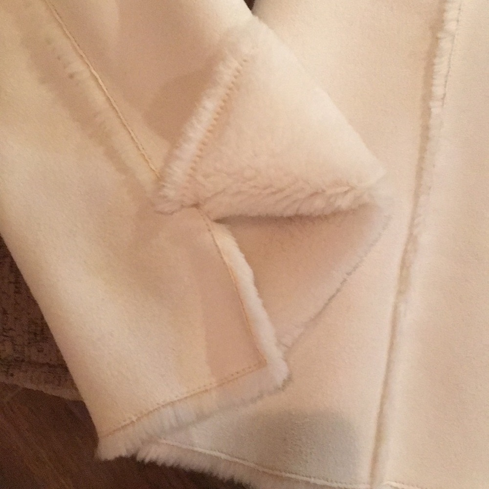 Winter White Shearling Jacket - image 4